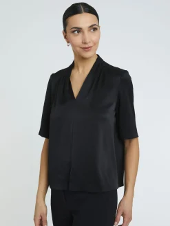 Paule Ka Haut En Crepe Envers Satin<Femme Tops