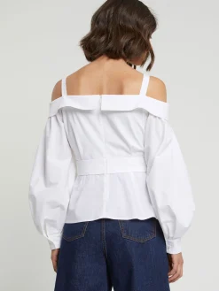 Paule Ka Haut En Popeline De Coton<Femme Tops