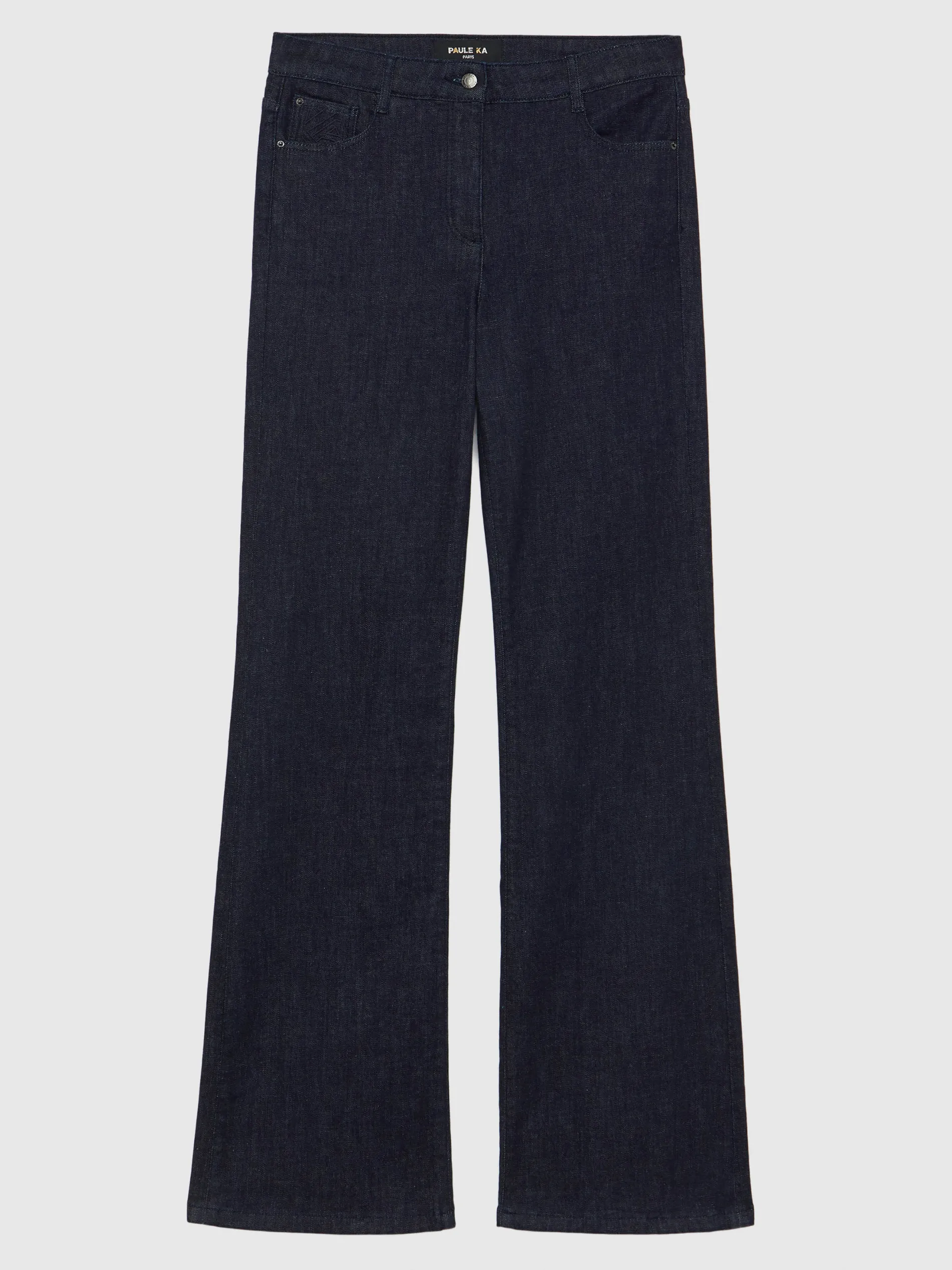 Paule Ka Jeans Flare En Coton Stretch<Femme Pantalons Et Combinaisons