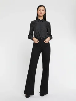 Paule Ka Jeans Flare En Denim Stretch<Femme Pantalons Et Combinaisons