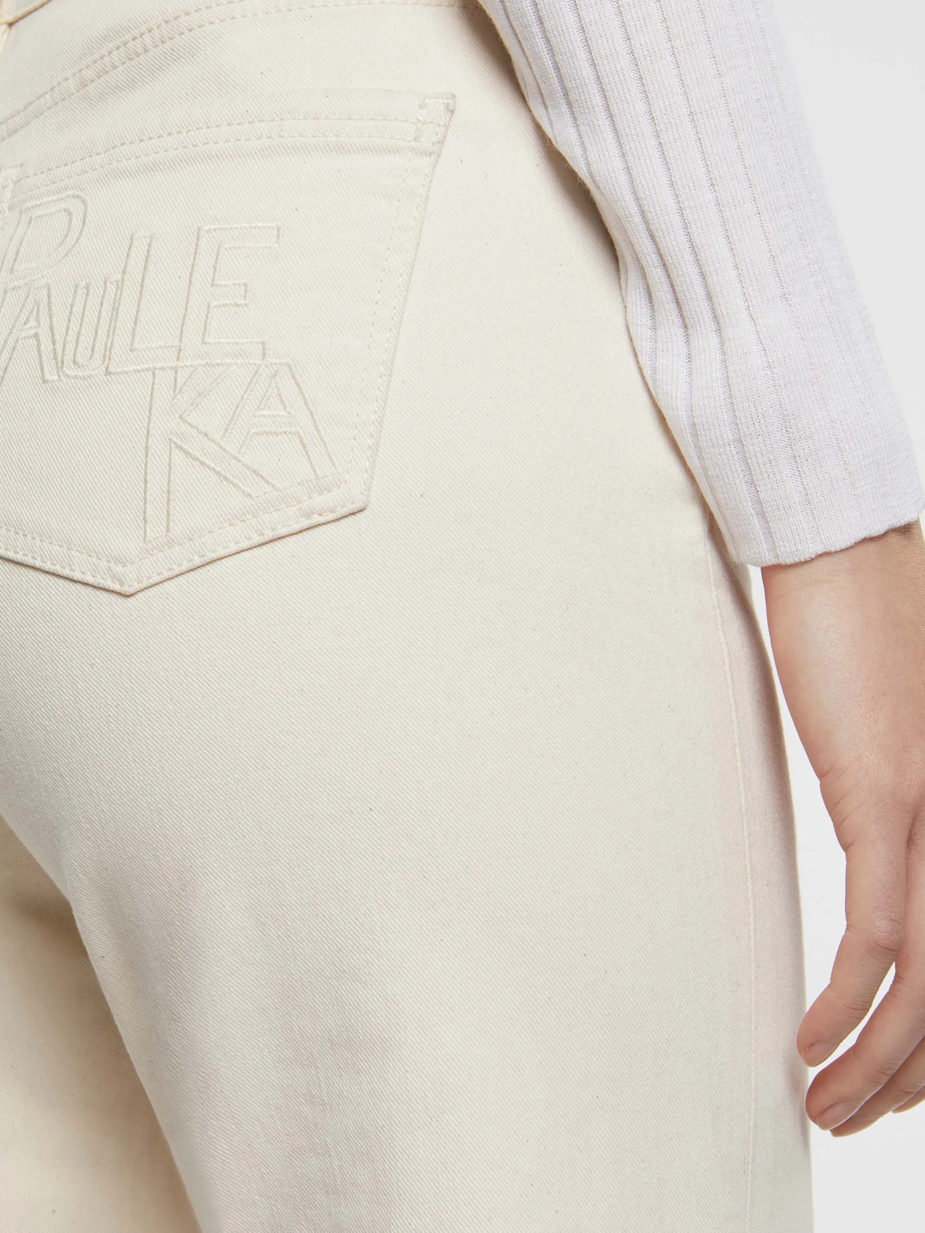 Paule Ka Jeans Flare En Denim Stretch<Femme Pantalons Et Combinaisons