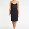 Paule Ka Jupe Courte Coupe Droite En Tissu Crepe<Femme Jupes