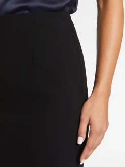 Paule Ka Jupe Courte Coupe Droite En Tissu Crepe<Femme Jupes