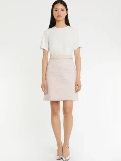 Paule Ka Jupe Courte Trapeze En Tweed<Femme Jupes