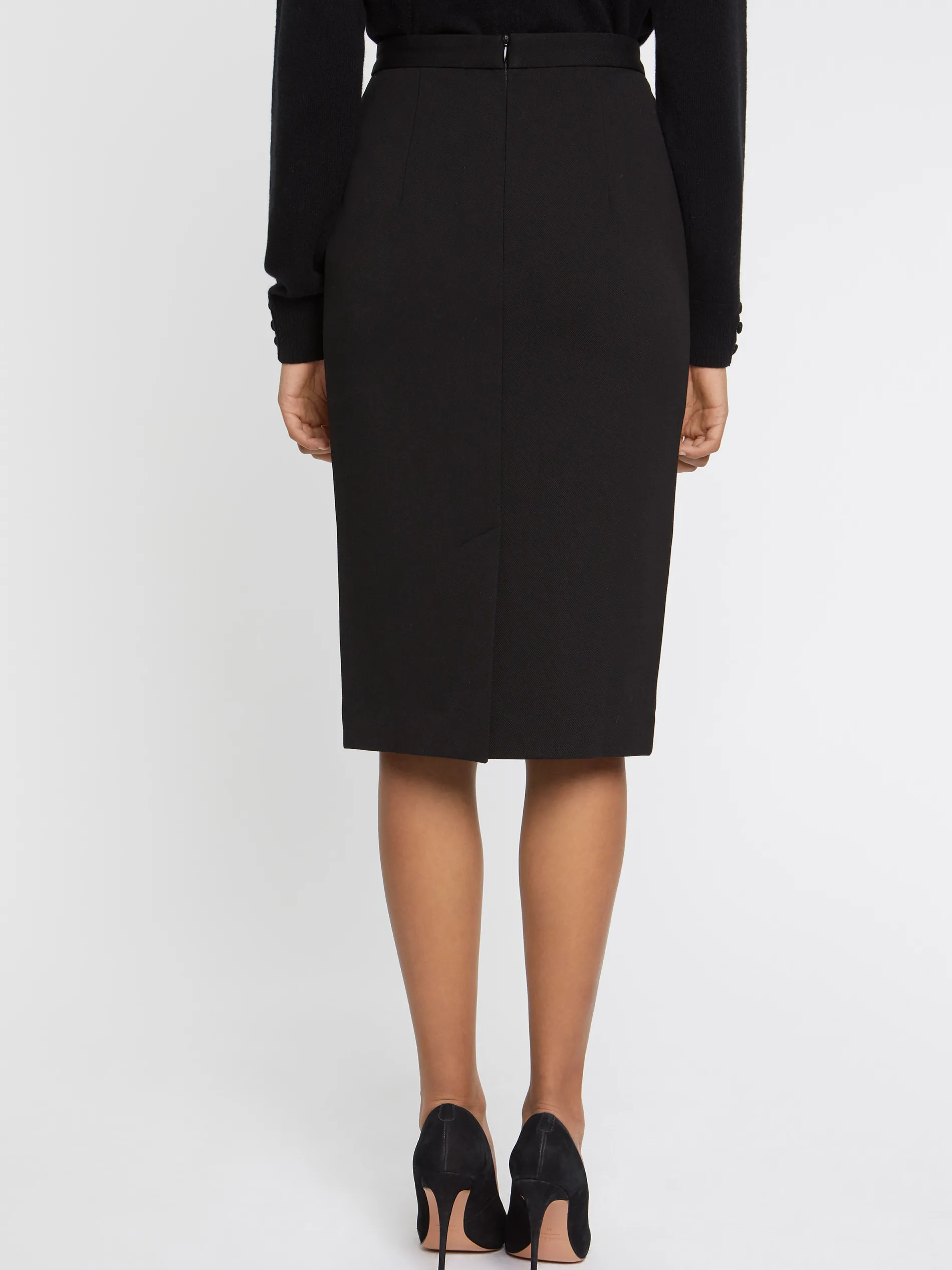 Paule Ka Jupe Crayon Longueur Midi En Maille<Femme Jupes