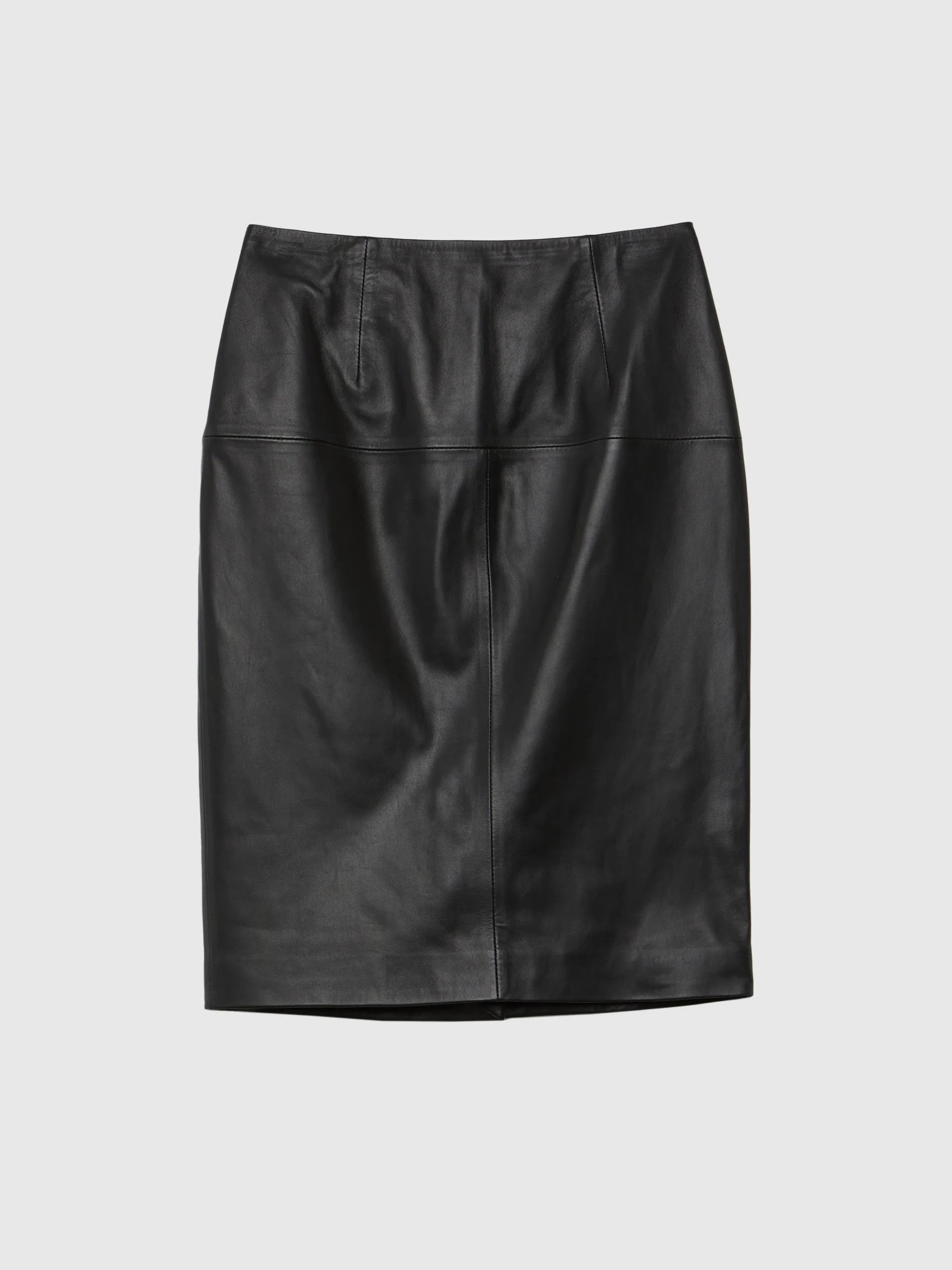 Paule Ka Jupe Droite En Cuir D'Agneau<Femme Jupes