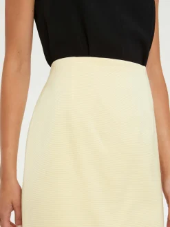 Paule Ka Jupe Droite En Ottoman Stretch<Femme Jupes