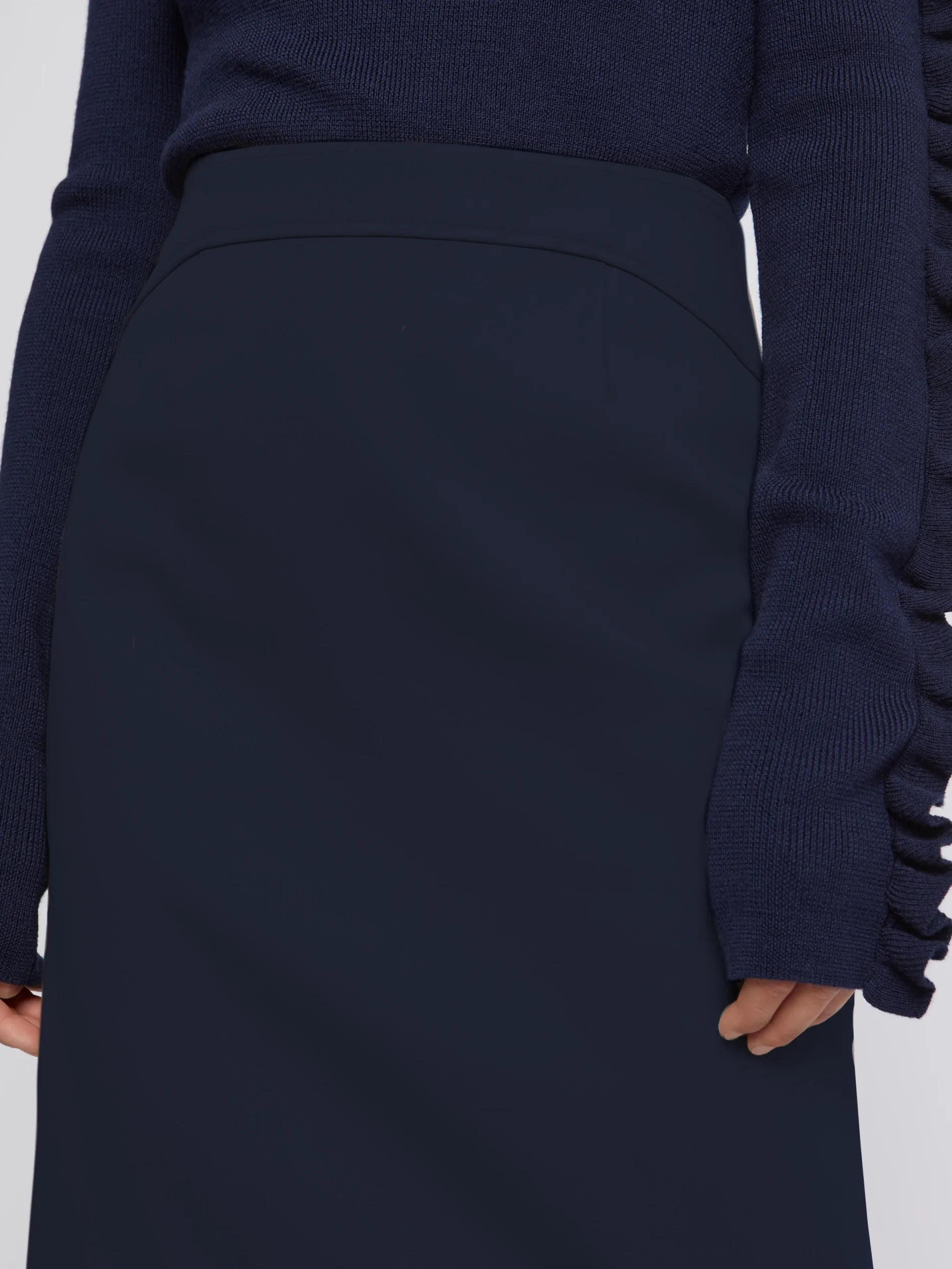 Paule Ka Jupe Droite En Tricotine Stretch<Femme Jupes