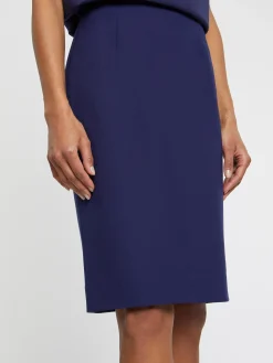 Paule Ka Jupe Droite Mi-Longue En Laine Fine<Femme Jupes