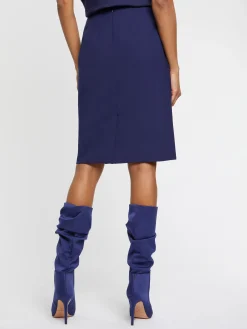 Paule Ka Jupe Droite Mi-Longue En Laine Fine<Femme Jupes