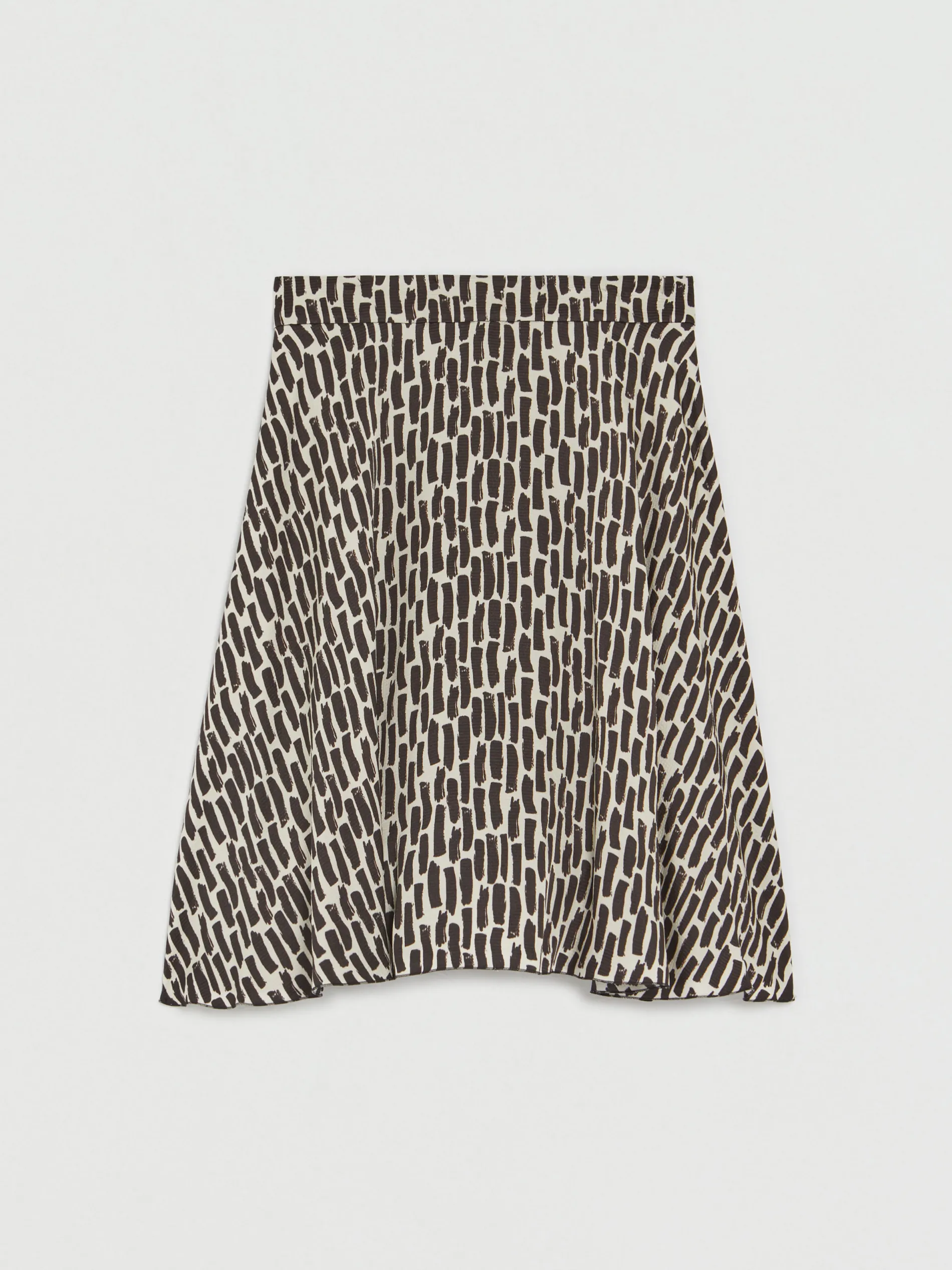 Paule Ka Jupe Imprimee Coups De Pinceau En Viscose<Femme Jupes