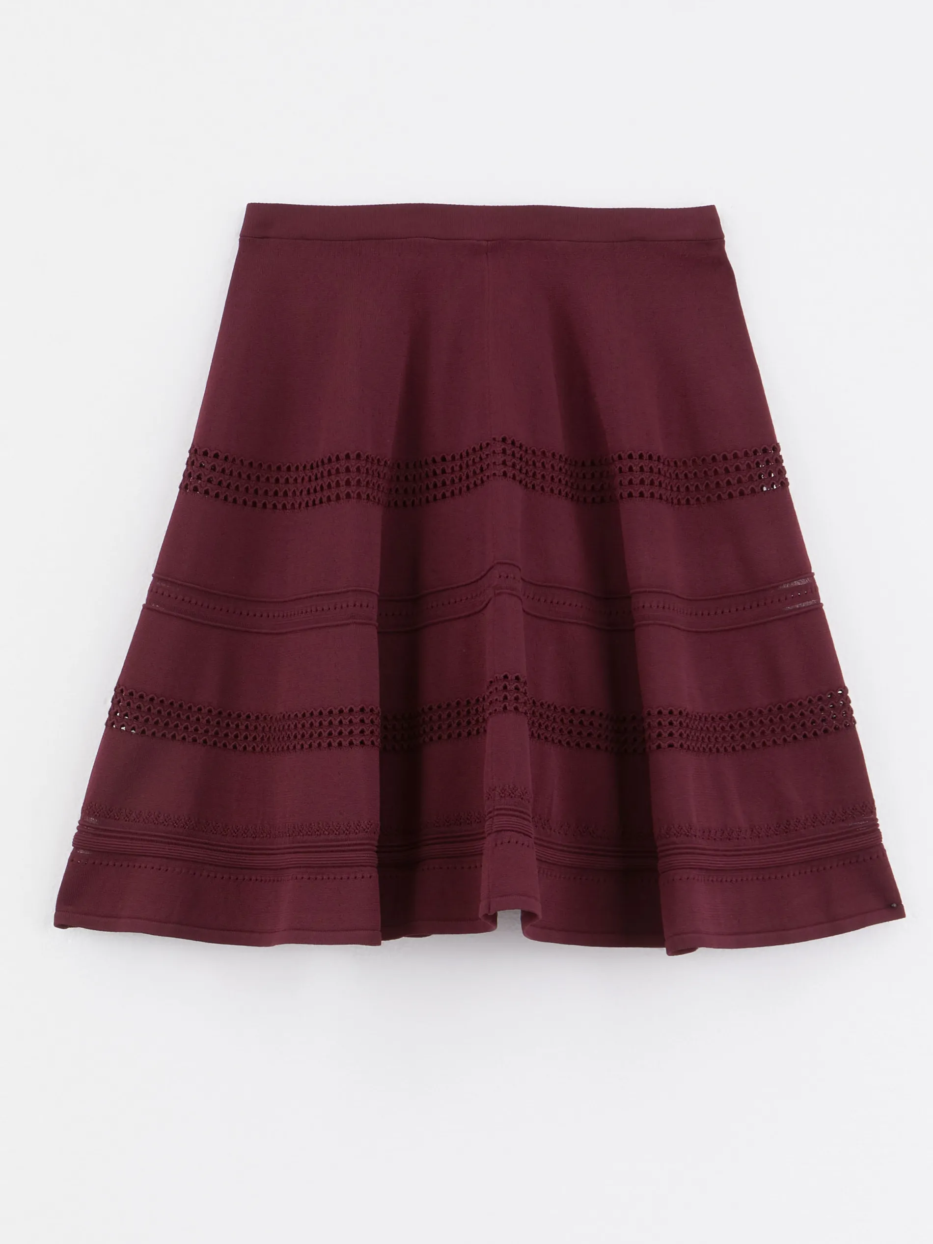 Paule Ka Jupe Patineuse En Maille Viscose<Femme Jupes