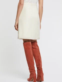 Paule Ka Jupe Trapeze En Laine<Femme Jupes