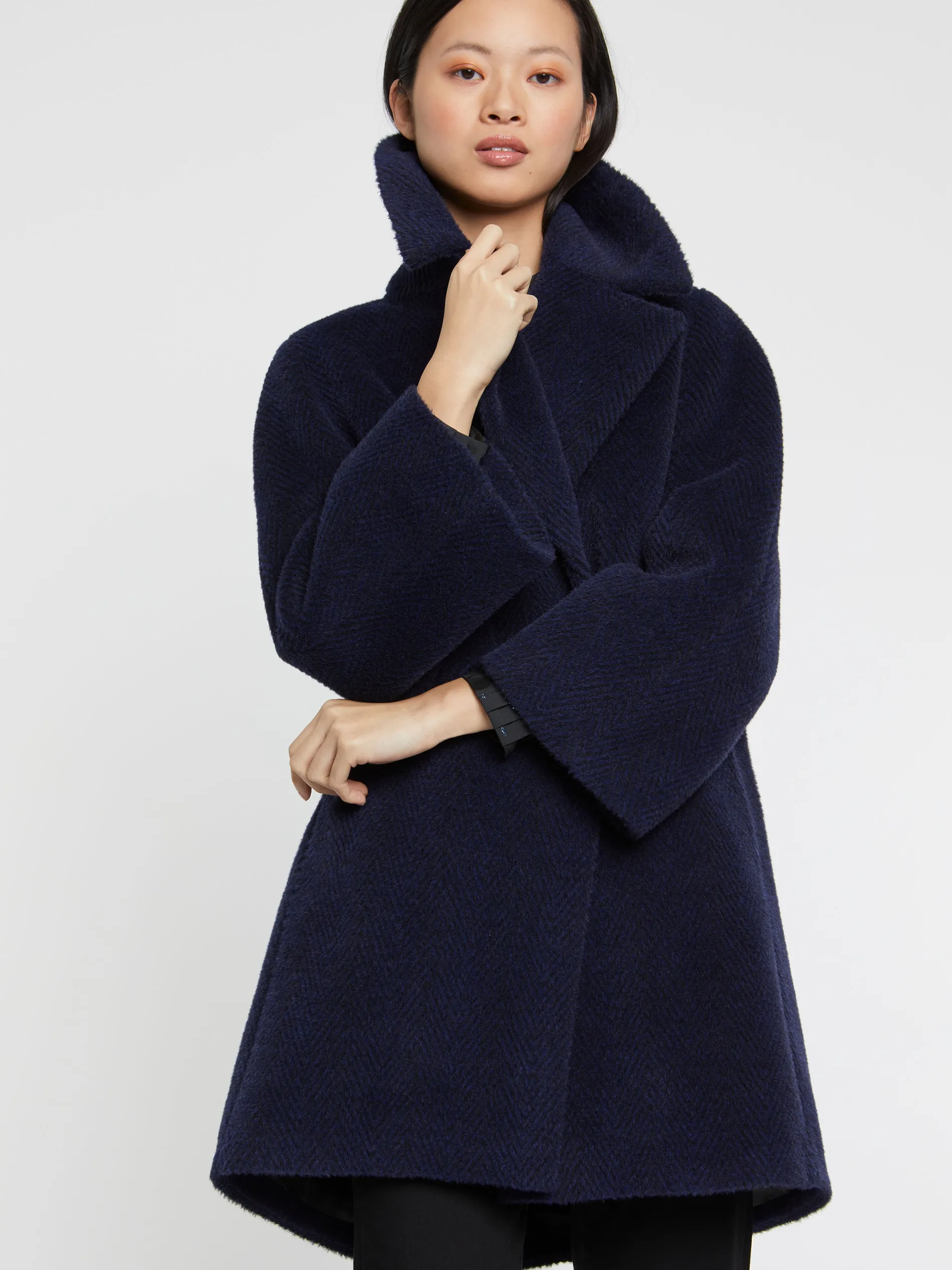 Paule Ka Manteau A Col En Alpaga<Femme Manteaux