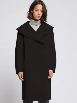Paule Ka Manteau A Col Xxl En Drap De Laine<Femme Manteaux