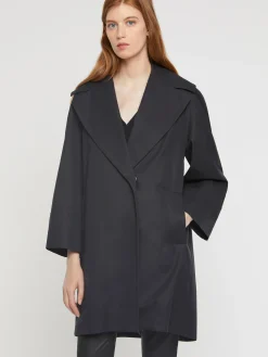 Paule Ka Manteau Coupe Impermeable A Grand Col<Femme Manteaux