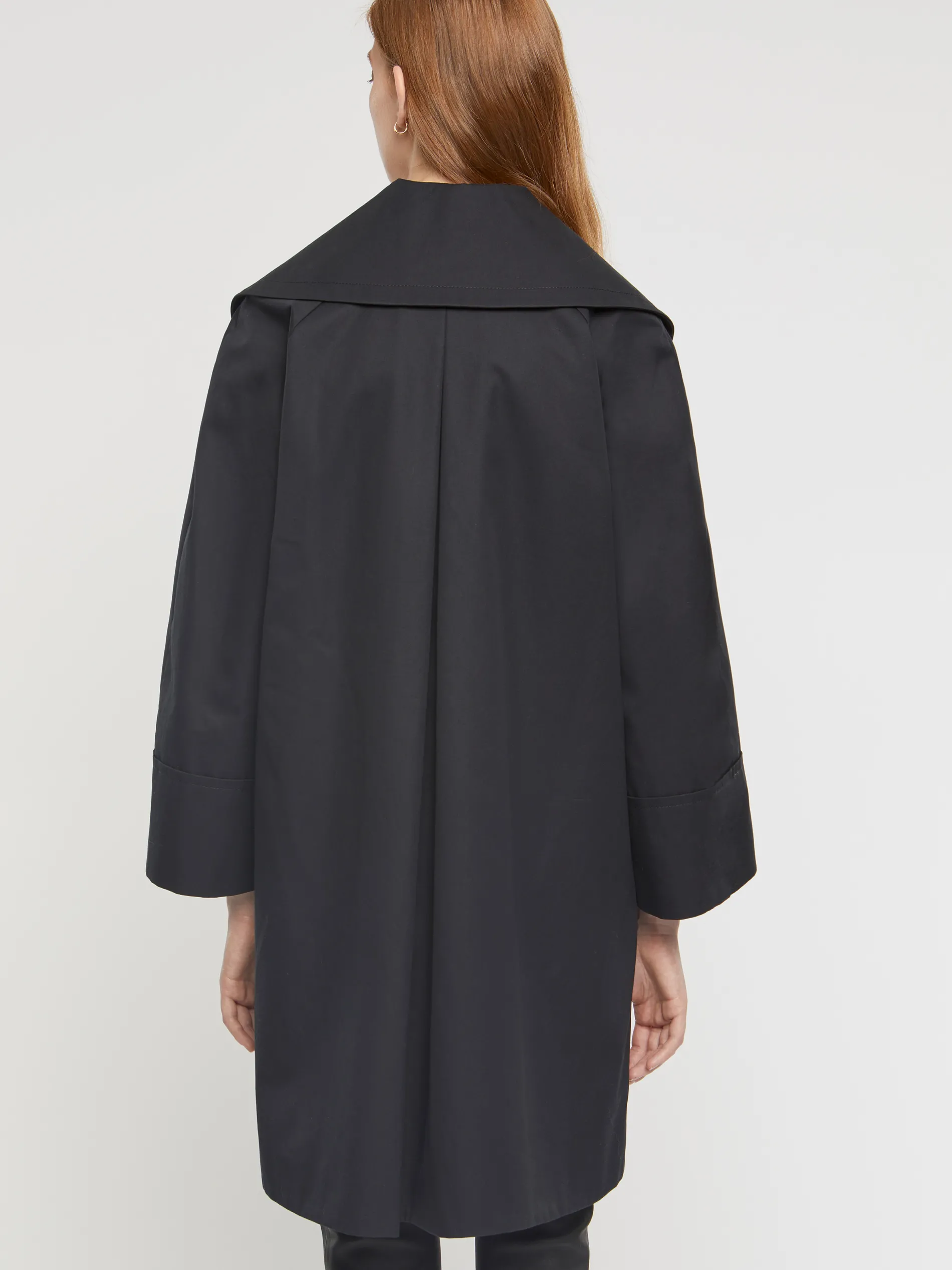 Paule Ka Manteau Coupe Impermeable A Grand Col<Femme Manteaux