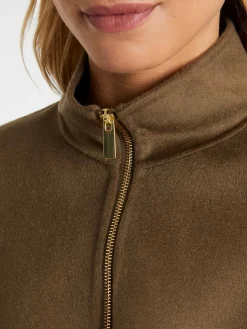 Paule Ka Manteau Court En Laine Et Cachemire<Femme Manteaux