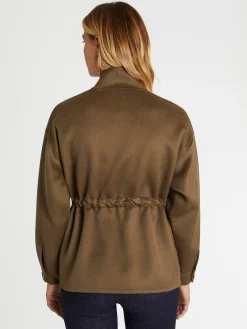 Paule Ka Manteau Court En Laine Et Cachemire<Femme Manteaux
