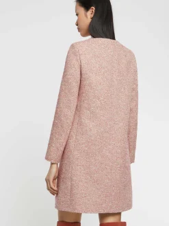 Paule Ka Manteau Droit En Tweed Mouchete<Femme Manteaux