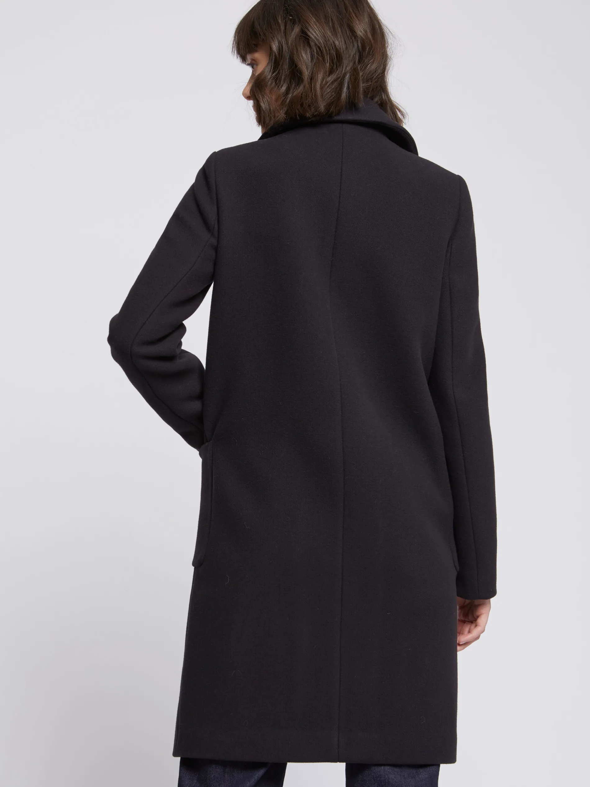 Paule Ka Manteau En Laine A Double Boutonnage<Femme Manteaux