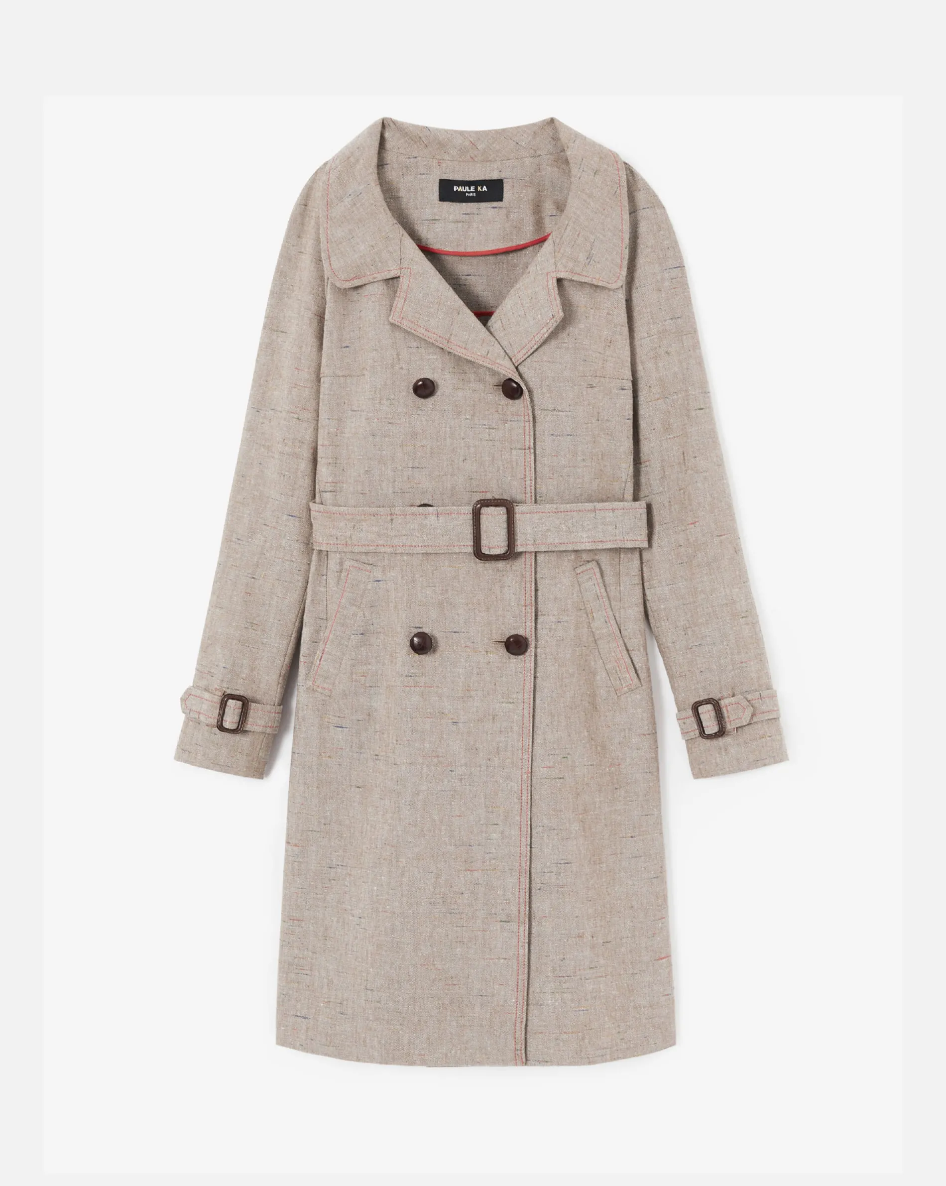 Paule Ka Manteau En Lin<Femme Manteaux