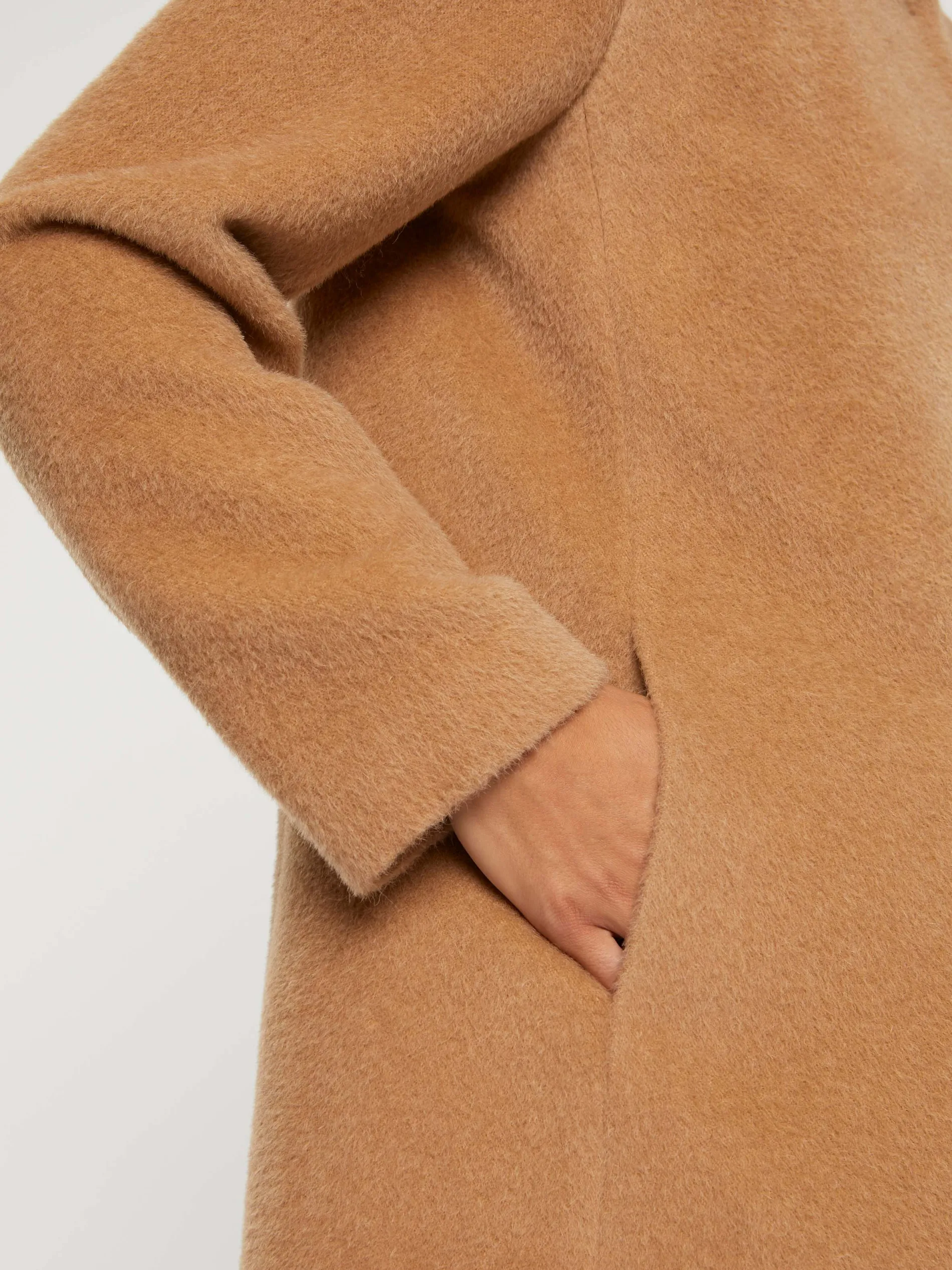 Paule Ka Manteau Mi-Long En Alpaga<Femme Manteaux