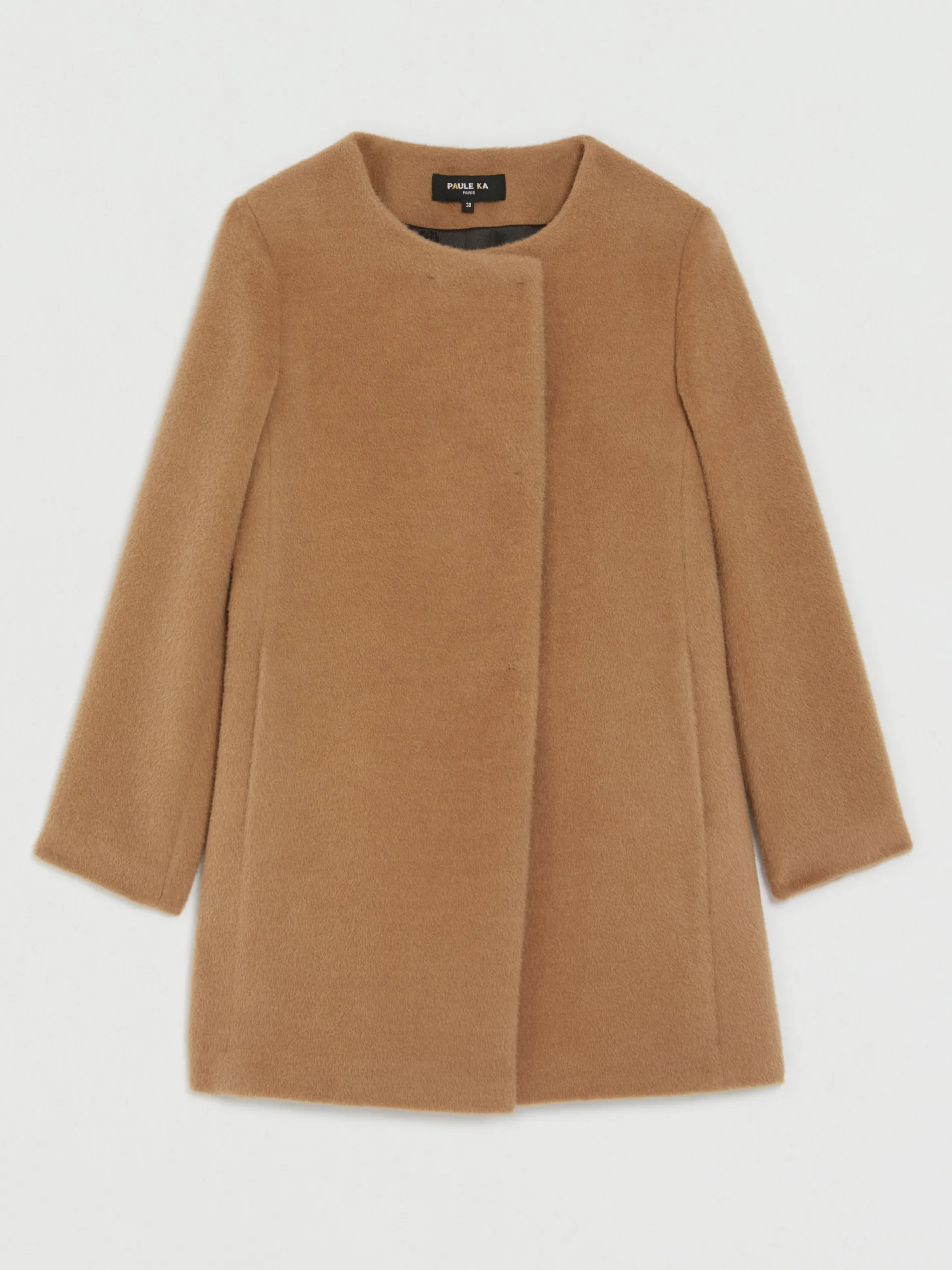 Paule Ka Manteau Mi-Long En Alpaga<Femme Manteaux
