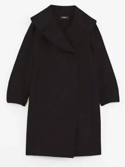 Paule Ka Manteau Mi-Long En Drap De Laine<Femme Manteaux