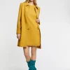 Paule Ka Manteau Mi-Long En Laine Et Ruban<Femme Manteaux