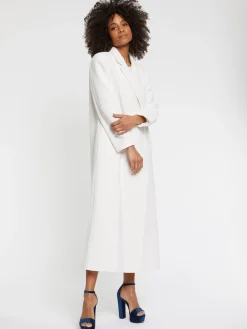Paule Ka Manteau Ultra Long En Tweed<Femme Manteaux