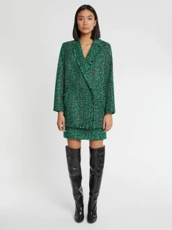 Paule Ka Mini Jupe En Tweed Bicolore<Femme Jupes