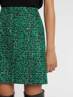 Paule Ka Mini Jupe En Tweed Bicolore<Femme Jupes