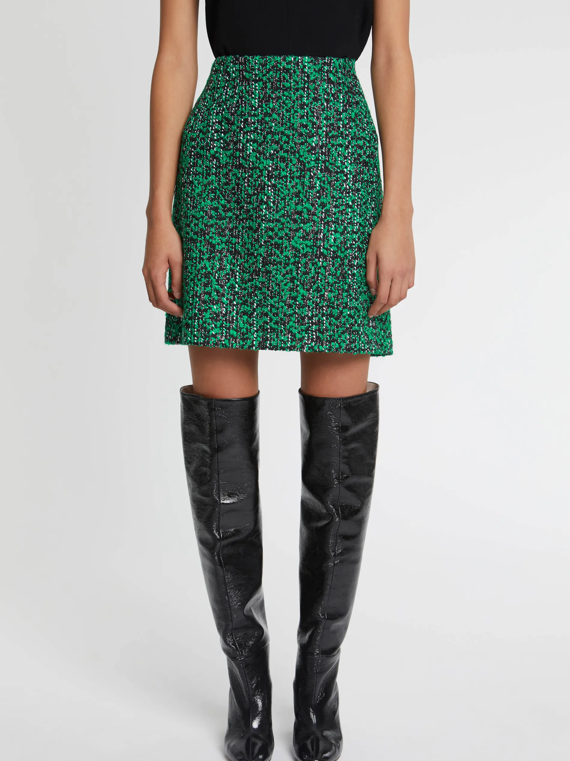 Paule Ka Mini Jupe En Tweed Bicolore<Femme Jupes