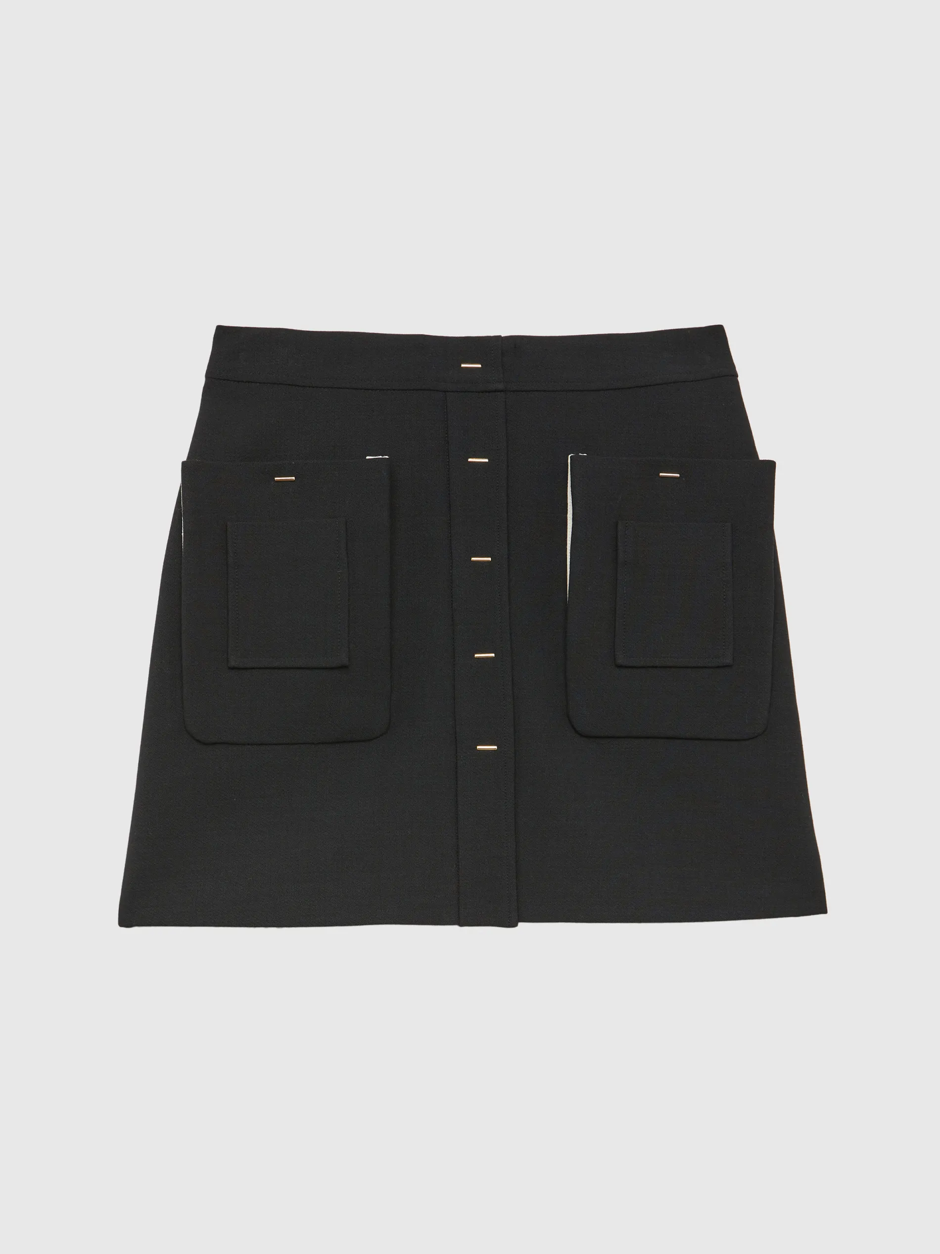 Paule Ka Mini-Jupe Boutonnee Devant<Femme Jupes