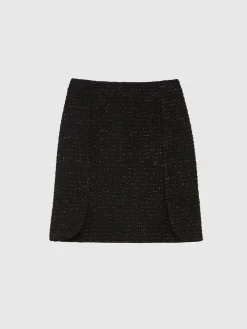 Paule Ka Mini-Jupe En Tweed Lurex<Femme Jupes
