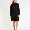 Paule Ka Mini-Jupe Patineuse En Viscose Milano<Femme Jupes