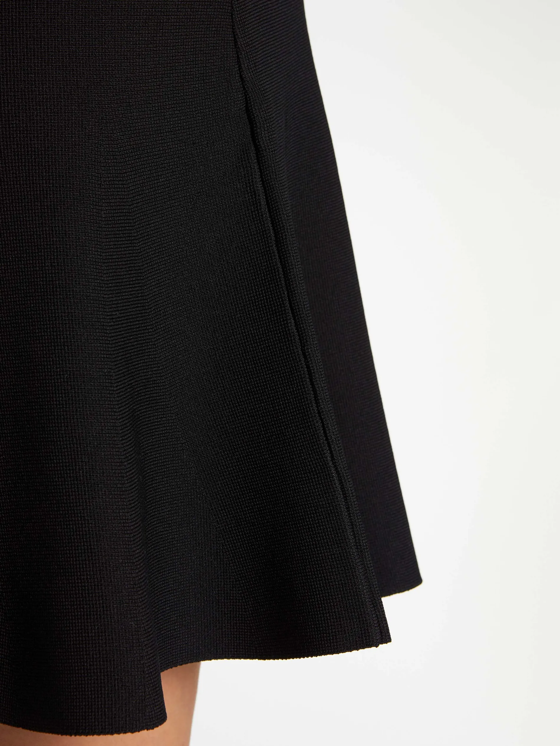 Paule Ka Mini-Jupe Patineuse En Viscose Milano<Femme Jupes
