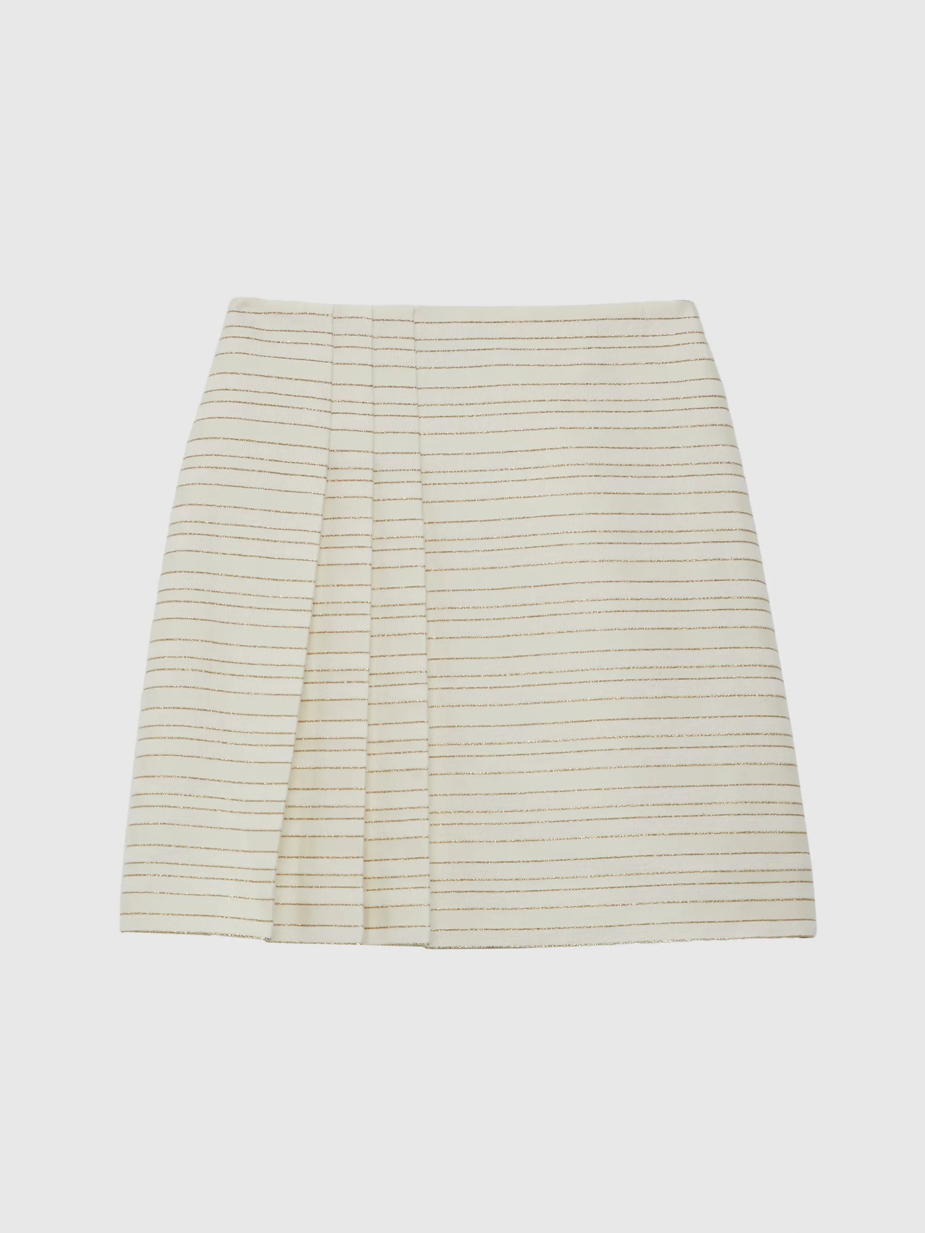 Paule Ka Mini-Jupe Plissee A Rayures Tennis Et Lurex<Femme Jupes