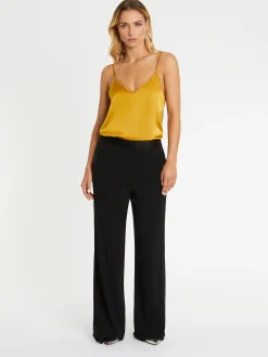 Paule Ka Pantalon Ample En Crepe Envers Satin<Femme Pantalons Et Combinaisons