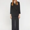 Paule Ka Pantalon Ample En Crepe Envers Satin<Femme Pantalons Et Combinaisons