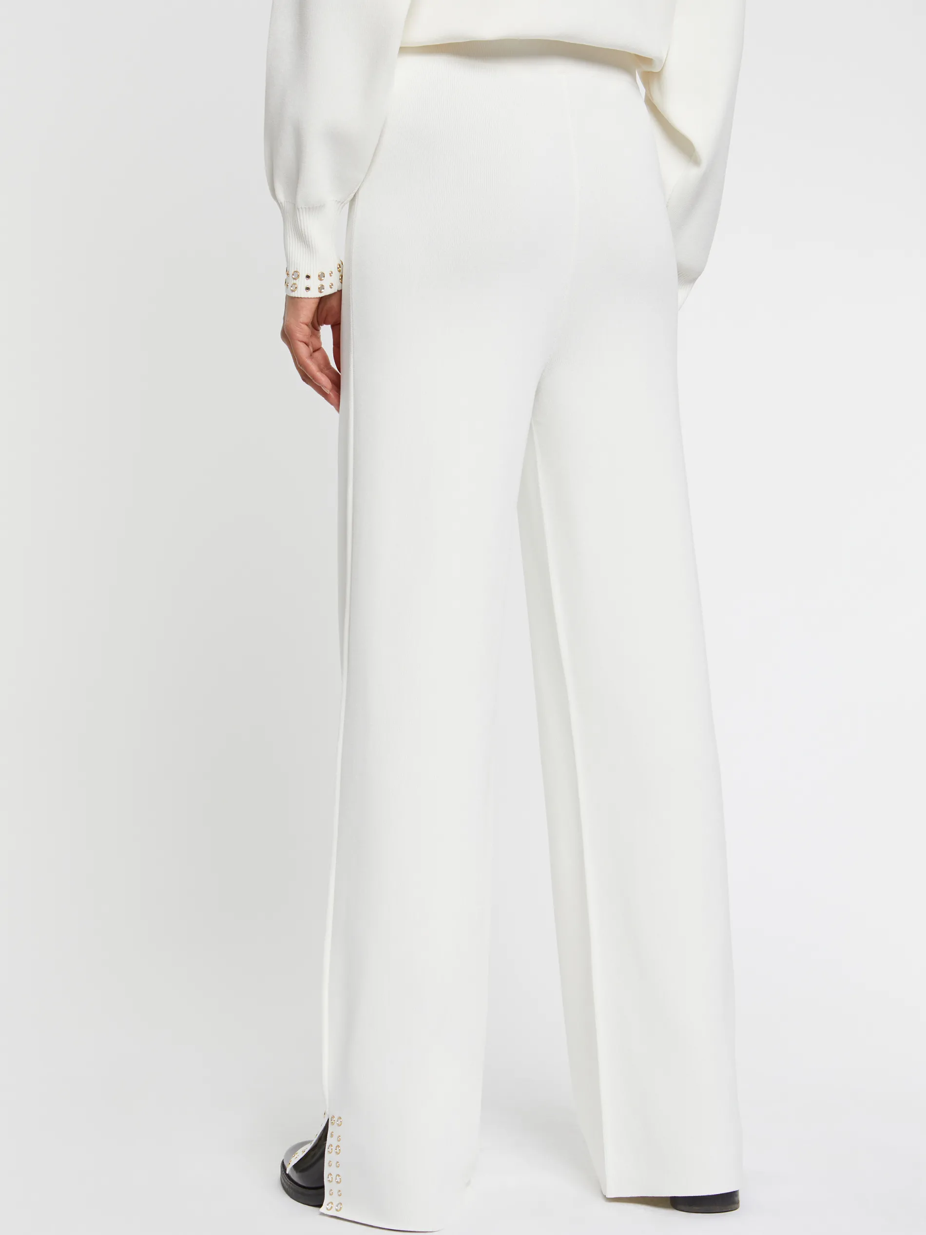 Paule Ka Pantalon Bijoux En Maille Milano<Femme Pantalons Et Combinaisons