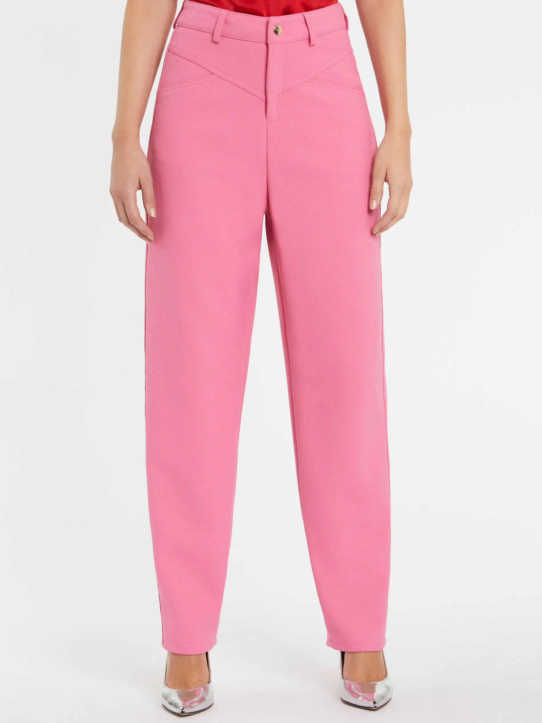 Paule Ka Pantalon Carotte En Maille Milano<Femme Pantalons Et Combinaisons