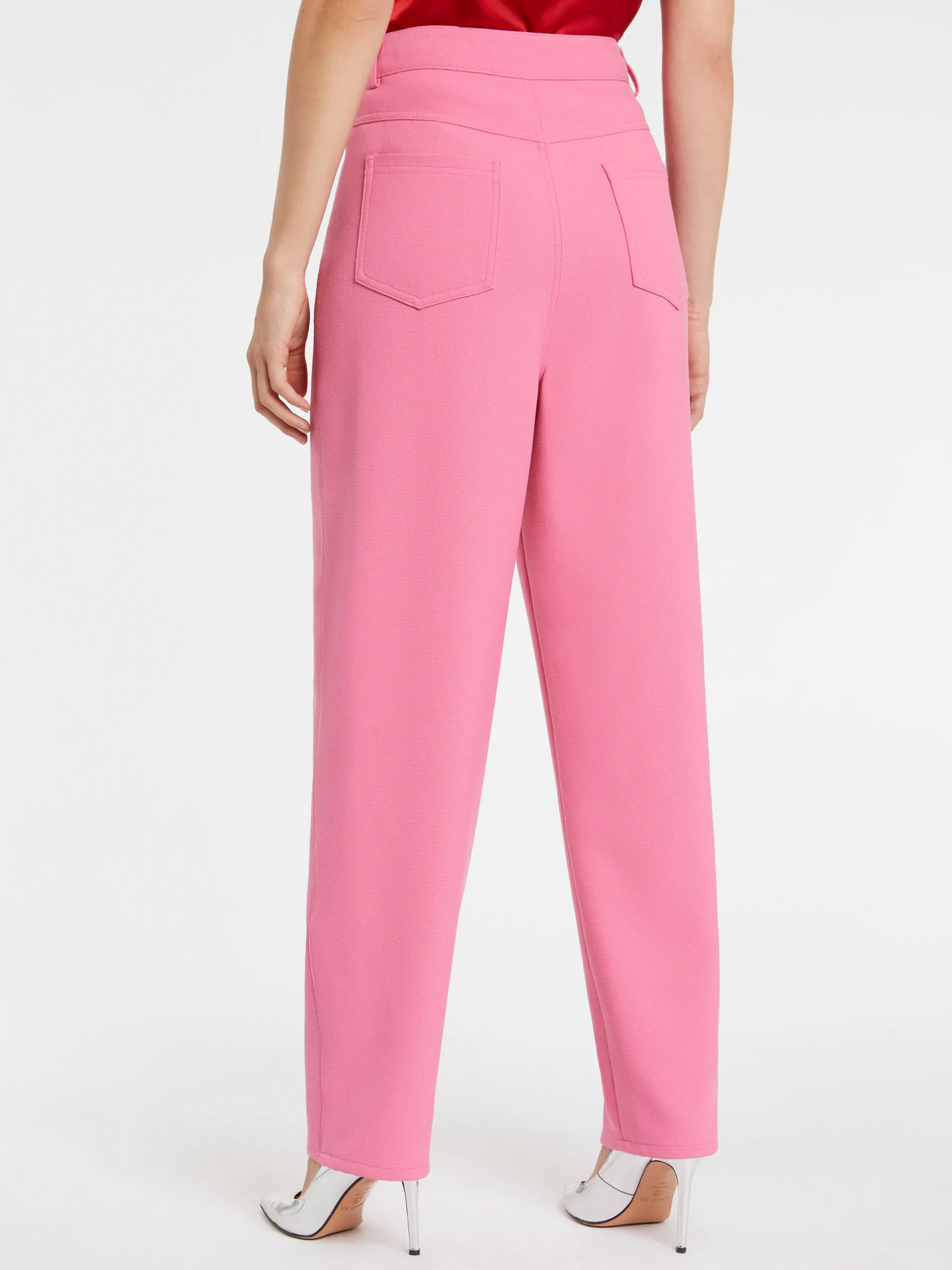 Paule Ka Pantalon Carotte En Maille Milano<Femme Pantalons Et Combinaisons
