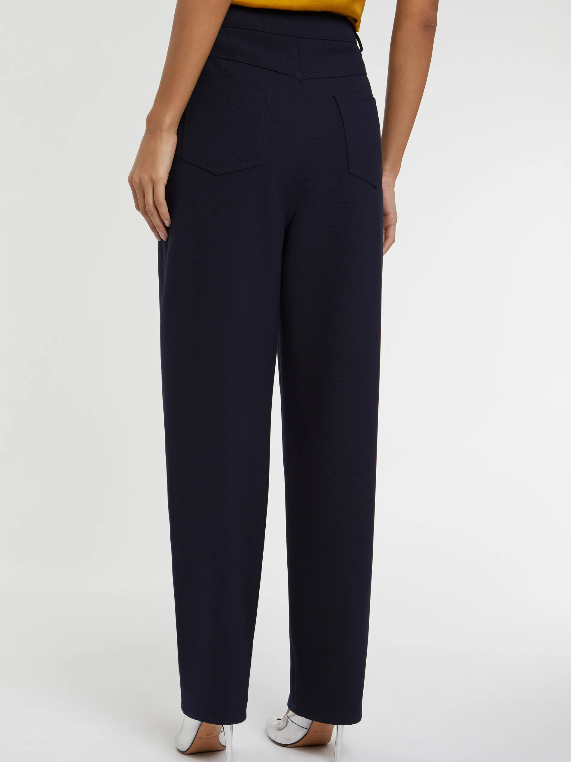 Paule Ka Pantalon Carotte En Maille Milano<Femme Pantalons Et Combinaisons