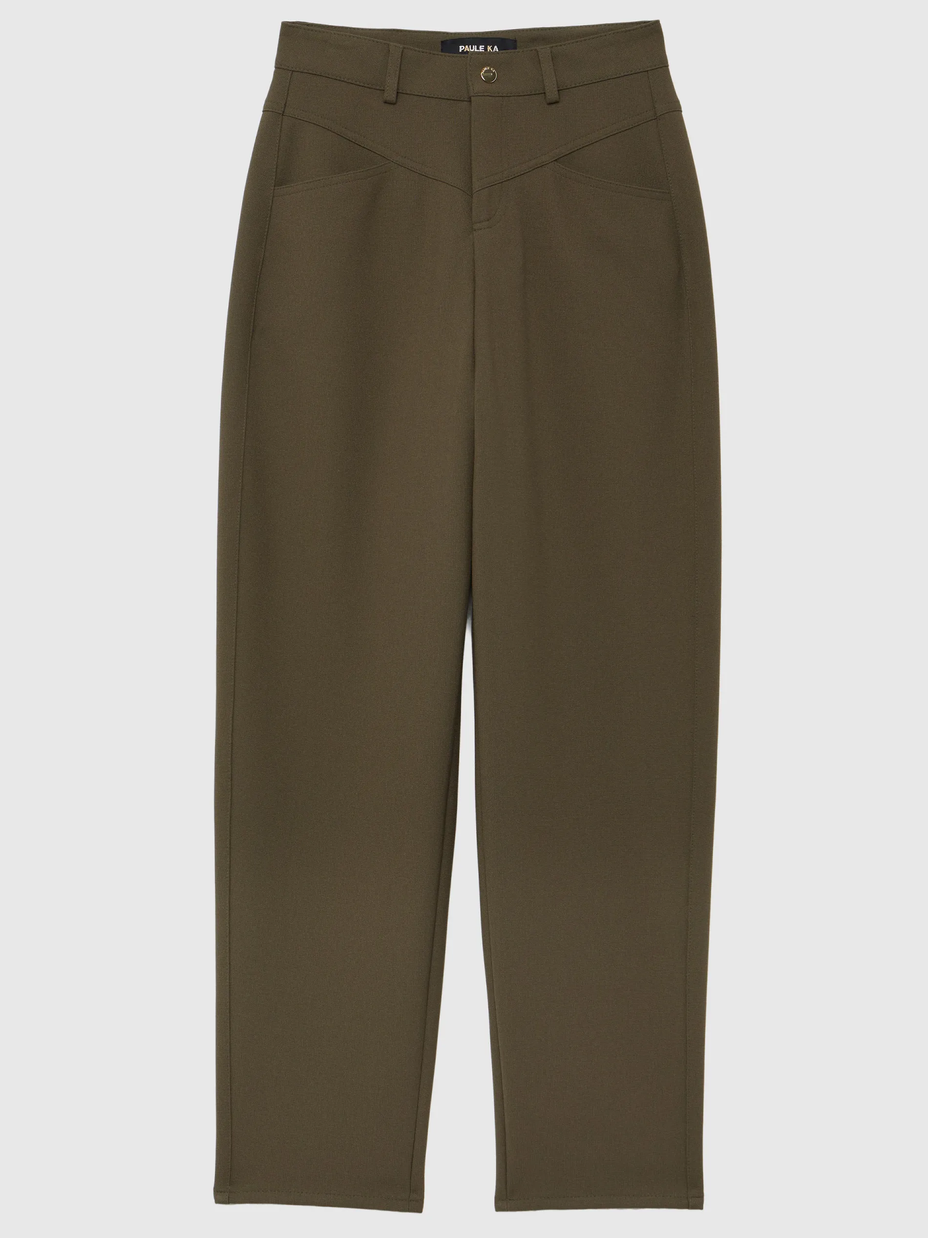 Paule Ka Pantalon Carotte En Maille Milano<Femme Pantalons Et Combinaisons
