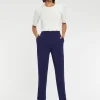 Paule Ka Pantalon Cigarette 7/8Eme En Crepe Envers Satin<Femme Pantalons Et Combinaisons