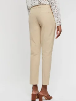 Paule Ka Pantalon Cigarette En Gabardine De Coton<Femme Pantalons Et Combinaisons