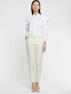 Paule Ka Pantalon Cigarette En Laine<Femme Pantalons Et Combinaisons