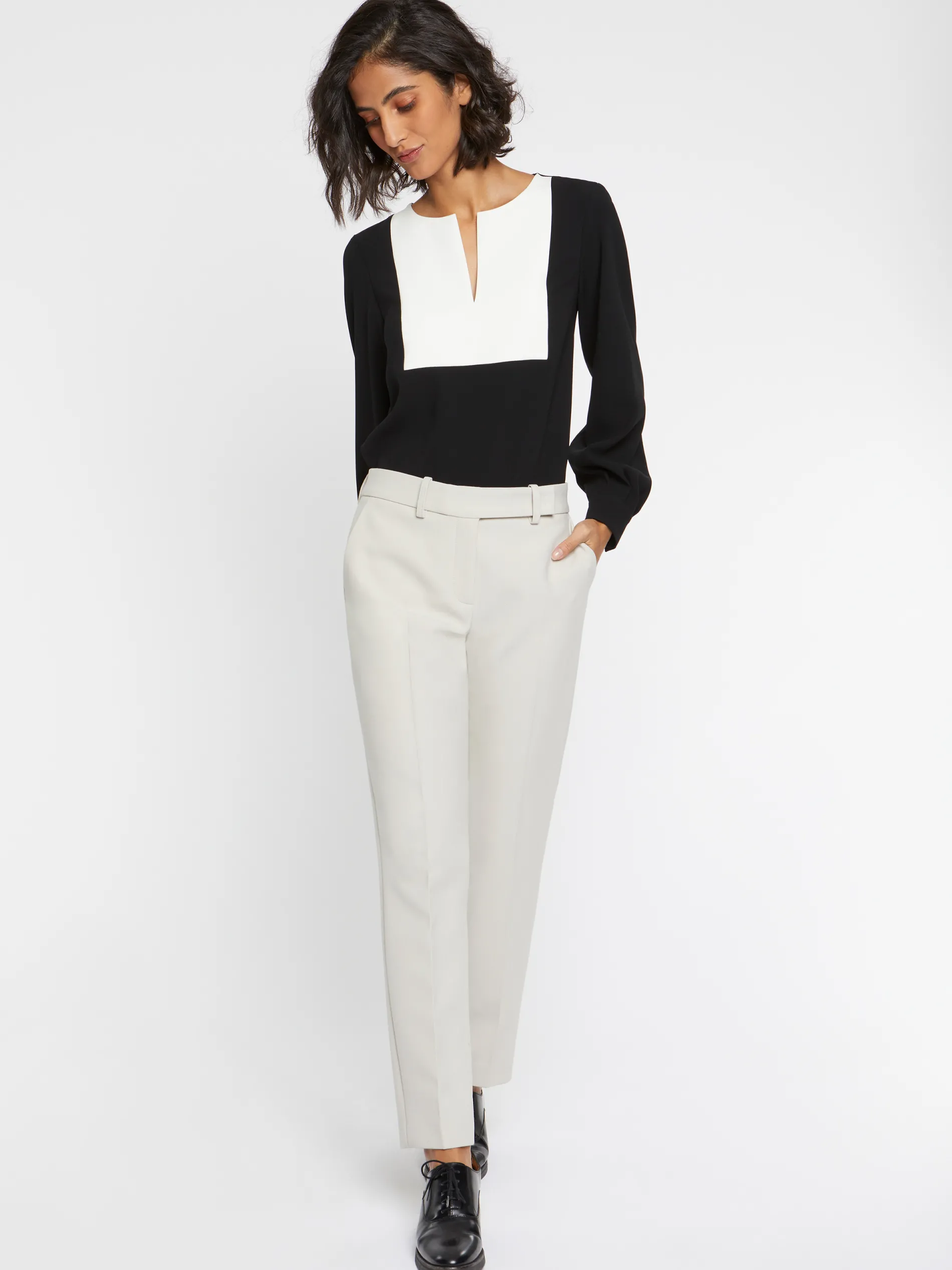 Paule Ka Pantalon Cigarette En Tricotine Stretch<Femme Pantalons Et Combinaisons